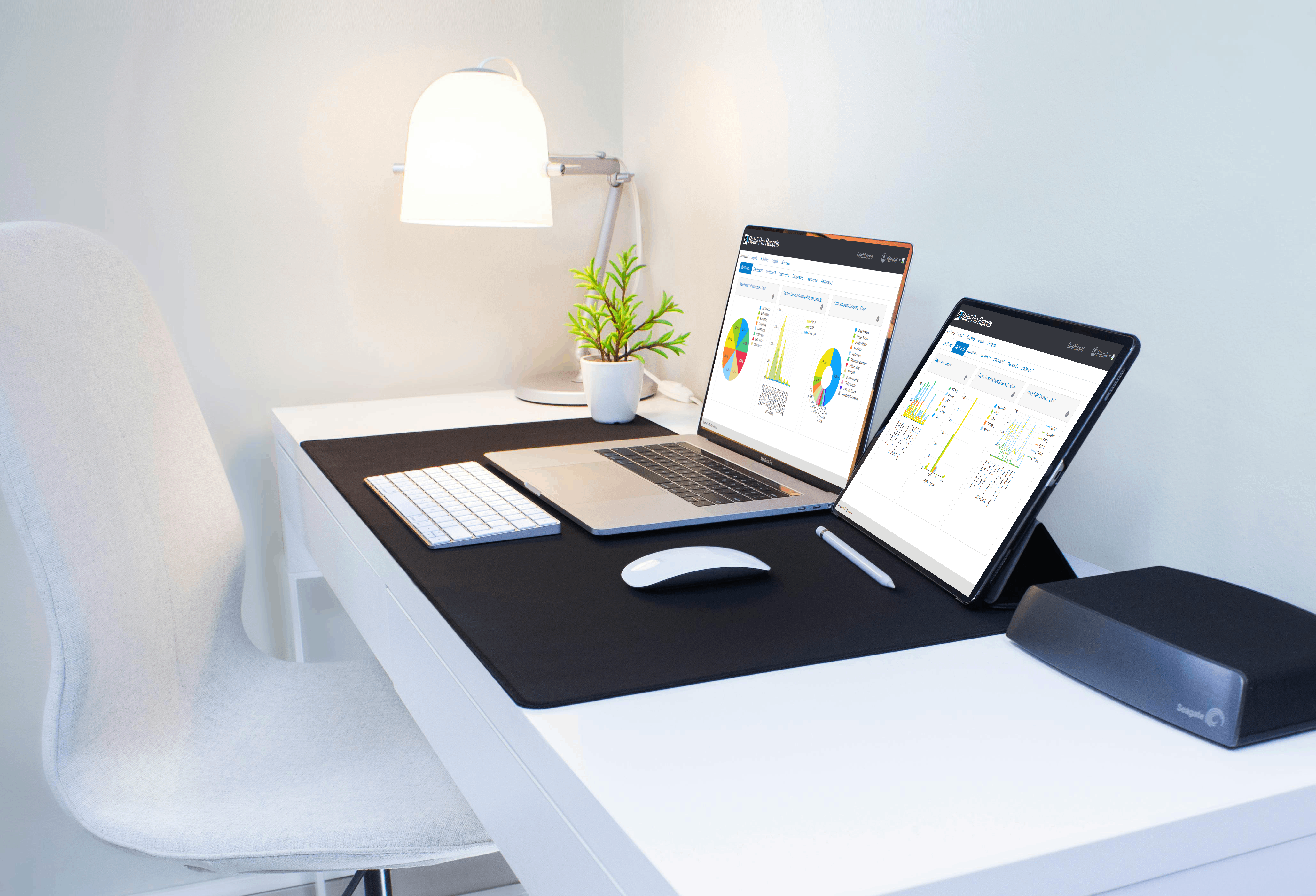 Krunch analytics dashboard